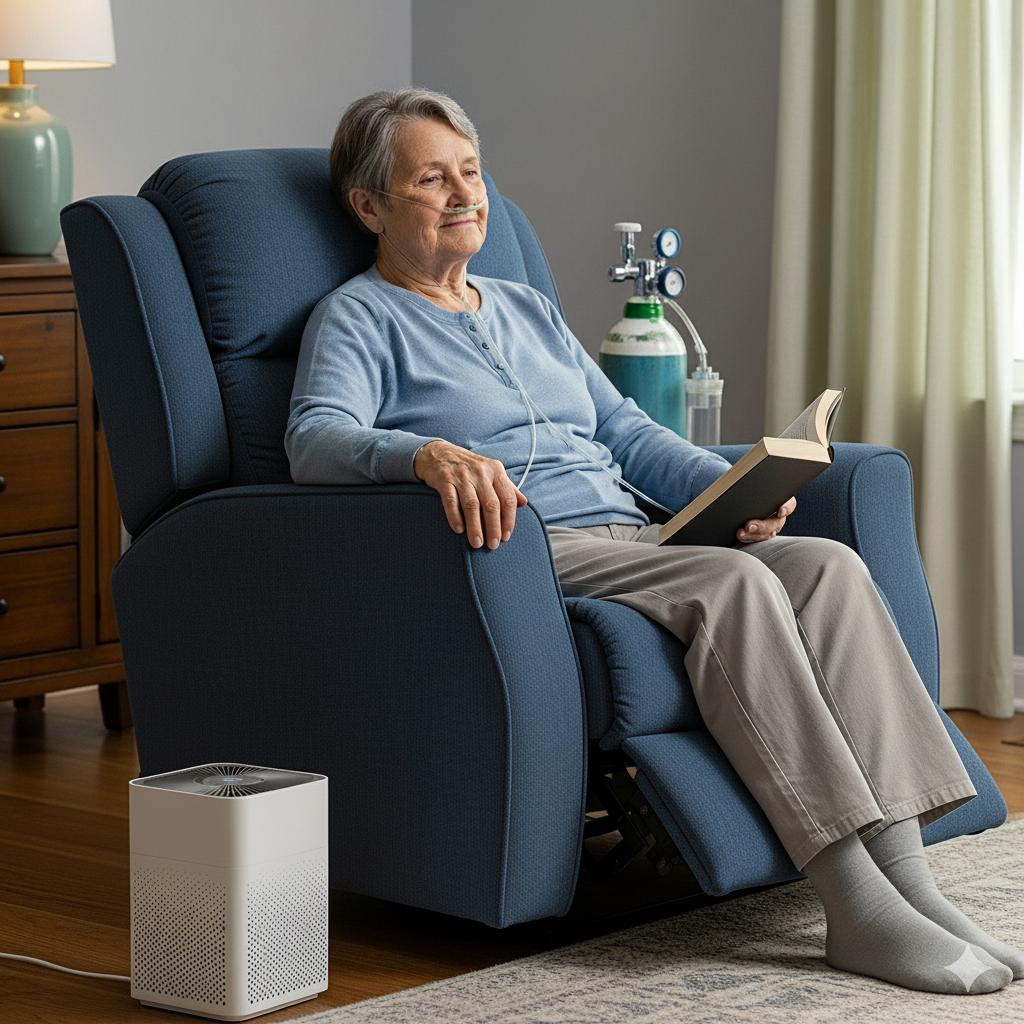 recommended air purifiers for use by people with COPD