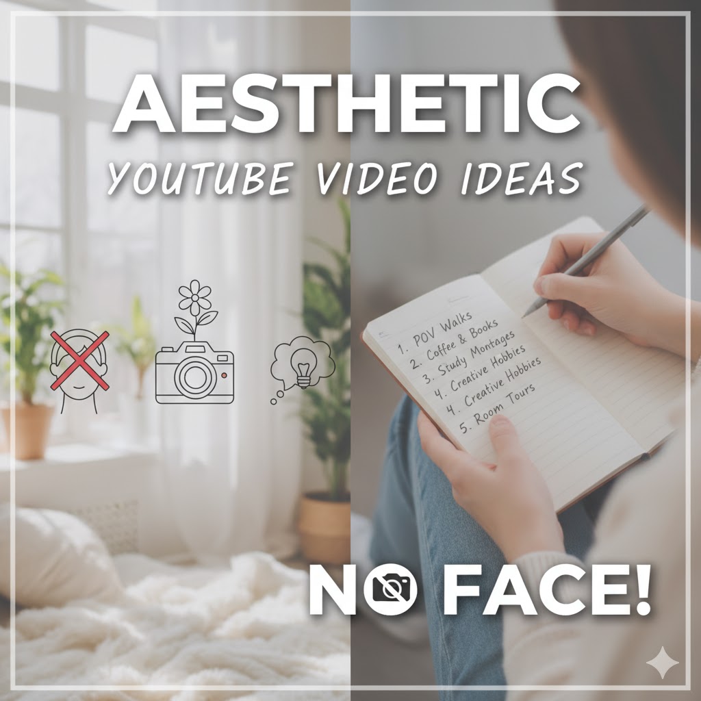 Aesthetic Youtube Video Ideas Without Showing Face