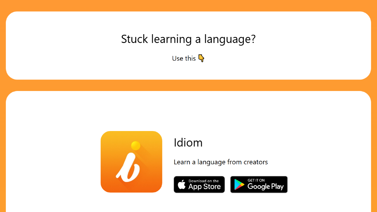 Idiom