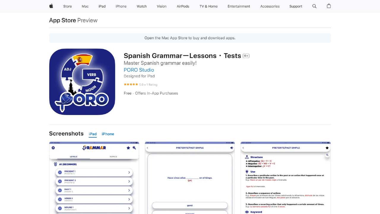 ‎Spanish Grammar