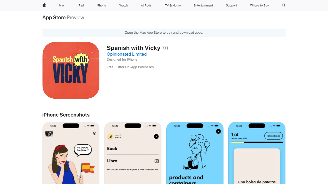 ‎Spanish with Vicky