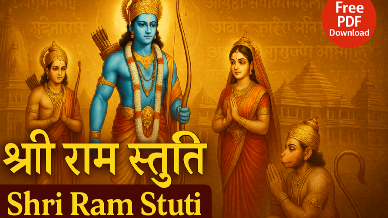 Shri Ram Stuti image of Lord Rama
