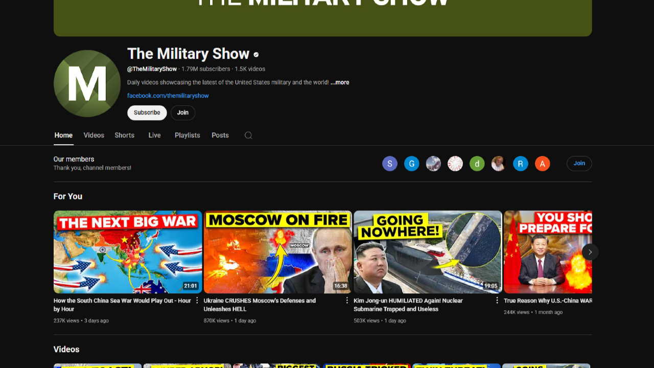 🧨 This Military Channel Makes Up To $210,000/Month Without Showing Their Face… Here’s EXACTLY How to Copy It
