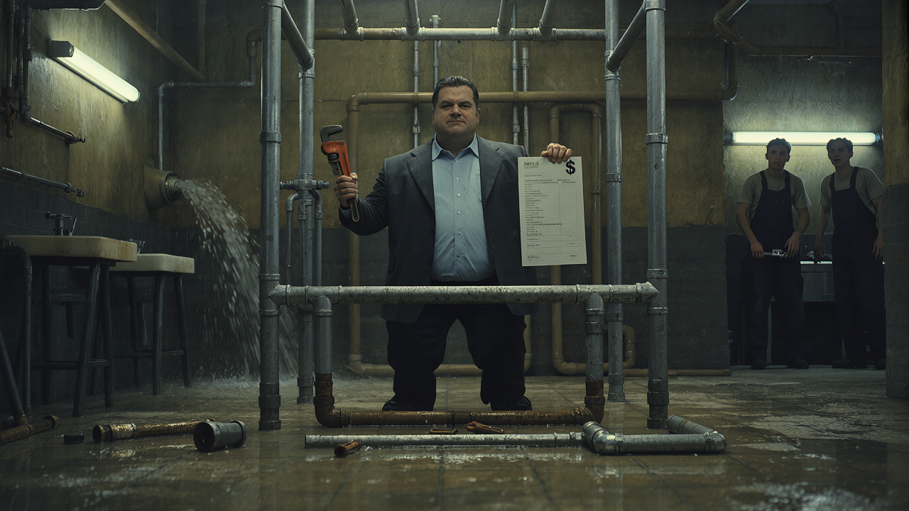 💦🛠 The “Desperate Leak Extraction” Plumbing Side Hustle 💀💧 “Total Pipe Domination”