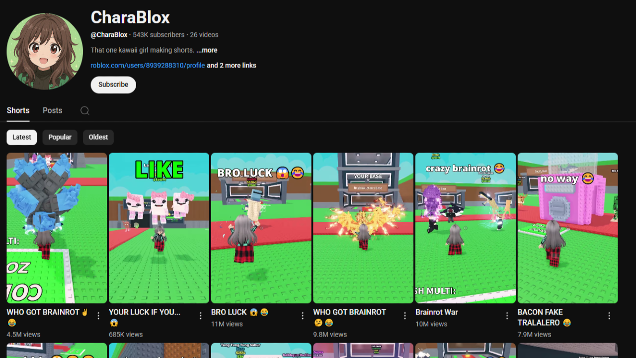 This Kid Makes $700,000/Year Posting Dumb Roblox Memes (Faceless YouTube Goldmine)