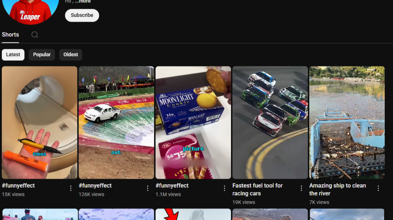 This Youtube Shorts channel started in July 2025 and already made $1800 - $28,000 a Month!