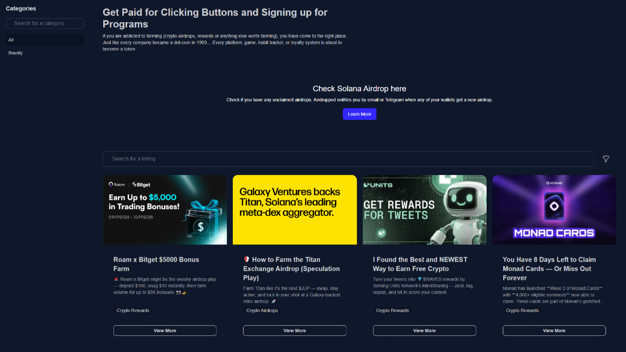 Side Hustle Guide: Airdrop Farming with FarmIt.fun