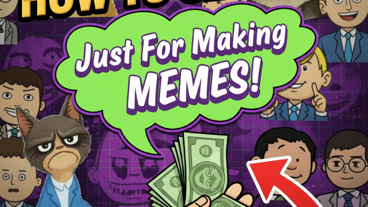 How to Get Paid Just for Making Memes