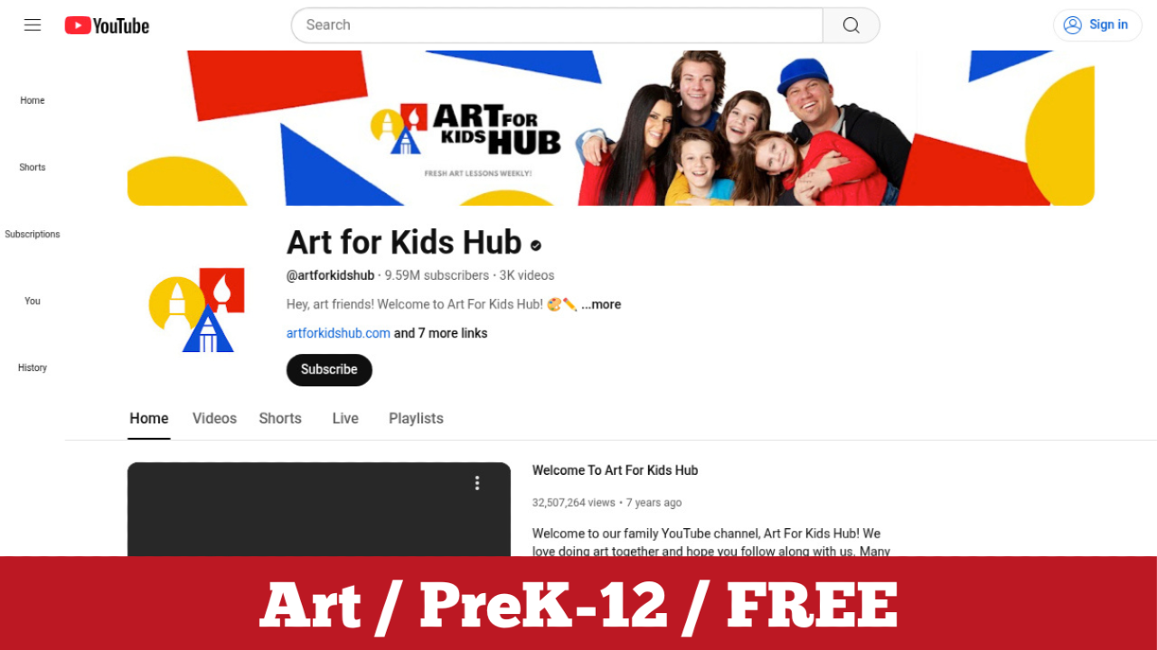 Art For Kids Hub