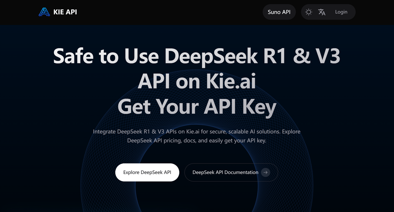 0- Kie.ai: Affordable & Secure DeepSeek R1 API