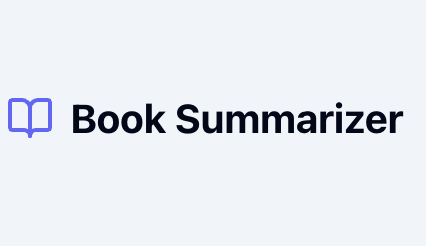 AI Book Summarizer